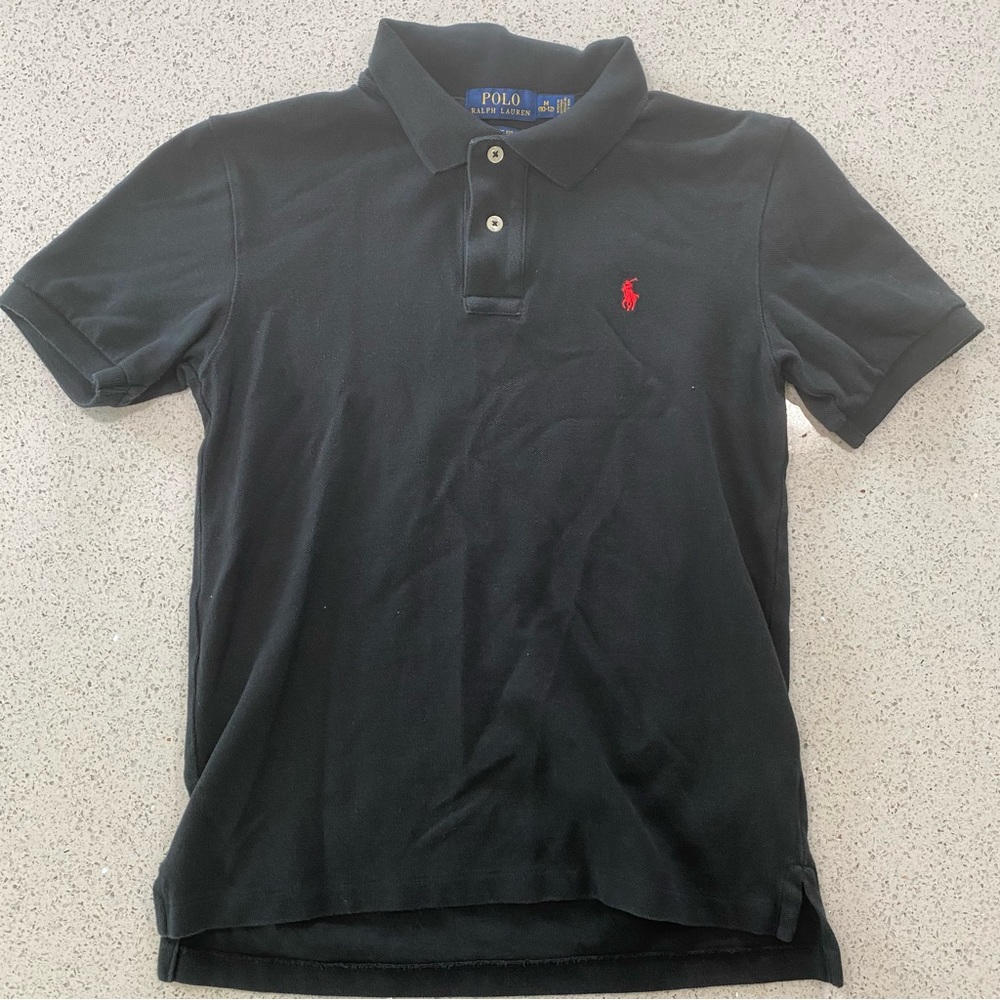 POLO Ralph Lauren Short Sleeve Polo Shirt- Size M (10-12)